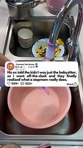 590K views · 12K reactions | His ex told the kids I was just the babysitter, so I went off-the-clock and they finally realized what a stepmom really does. #reddit #redditreadings #redditstorytimes #askreddit #redditstories #storytime | Charmed tale stories | Facebook