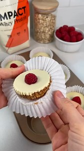 17 reactions | Raspberry & White Chocolate Cups These easy to make...