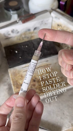 7K views | Take care of your kit - all of it! ⚒️ Solder paste is...