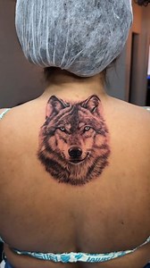 242K views · 4.8K reactions | Wolf tattoo a symbol of courage and wild spirit Tattoo process in   #asmr #artist #wolf #foruyou | Vago Tattoo | Facebook