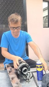 2.9K views · 124 reactions | Turbocharger 4d34 TC Mitsubishi diesel engine.. #highlightseveryone #highlightseveryonefollowers #starsenderseverywhere #fbreelsvideo #fyp #mechanic #engine #fbpost #mechaniclife #turbocharger | Ruben Malapote | Facebook