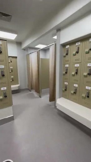 The Bathhouse Renovation Men's Locker Room - 2022