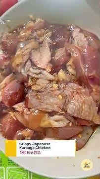 Japanese Deep-Fried Chicken Karaage 🍗 Perfect Crispy Chicken Recipe with Wet Batter