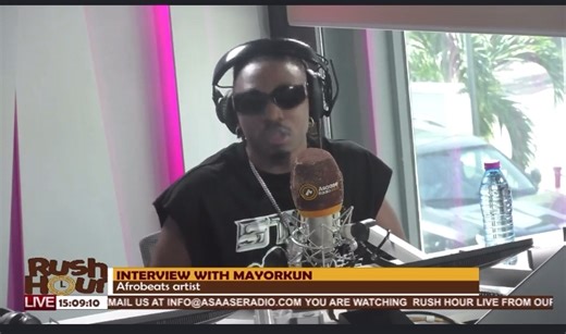 "#RushHour | I have many hit songs, but Eleko made me who I am today — it was my song, first big hit. – Mayorkun #AsaaseRadio #AsaaseXtra | Asaase 99.5 | Facebook