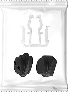 Replacement Key Hole and and Push Button for Oasis Creations Paper Towel and Toilet Paper Dispenser