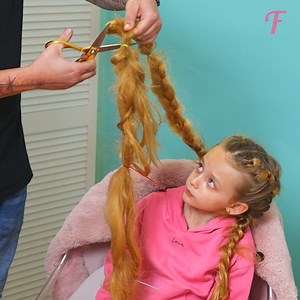 Short haircut and glitter makeup make girl look like princess. | Fabiosa Philippines