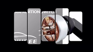 217680 Ignition Switch 4-Position, 5-Terminal Switch Stater with Handle Lever Compatible with Miller Welder 207073 176606 207110