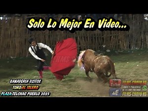 Toro EL ISLERO En La Corrida De Promesas De Telchac Pueblo.Yucatan 2023