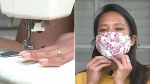 COVID-19: SoCal couple make homemade masks for public