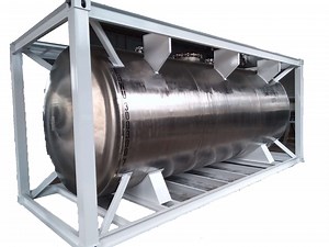 [Hot Item] Contenedor de Agua de Acero Inoxidable 10000L Tanque para Almacenamiento de Agua en Contenedor ISO