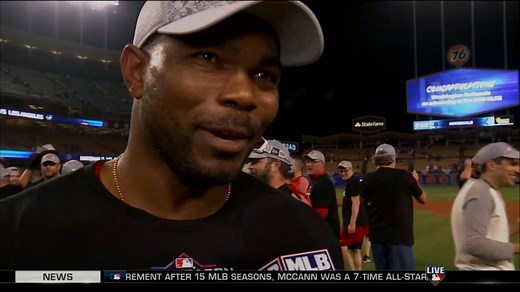 HOWIE THE HERO! After his NLDS-clinching grand slam for the Washington Nationals, Howie Kendrick caught up with Stephen Nelson! | MLB Network