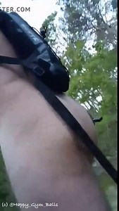 Hiking with my ass out