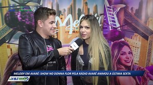 MELODY EM AVARÉ Show no Donna Flor pela Rádio Avaré animou última sexta-feira🎤 #melody | Do Vale TV