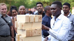 2.3K views · 66 reactions | Throwback to the 2016 Future Movers Summit where the graduate programmes participants played Jenga in a fun team building exercise and one student shares her memorable experience. | Standard Bank Young Talent | Facebook
