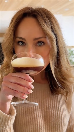 Espresso martinis are all the rage, and we couldn’t think of a better way to give it more of an Italian flair than combining it with an affogato. You can experiment with different flavors of gelato to customize this delicious dessert cocktail! Tap the link in our bio for the #recipe! https://ow.ly/PNbZ50QlsRR #giadadelaurentiis #giadzy #italy #italianfood #espresso #espressomartini #italianaffogato #cocktail | Giadzy