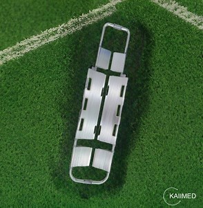 [Hot Item] Mdk-C2 (I) Stainless Steel Standard Scoop Stretcher for Emergency Rescue Transfer Lifting Intensive Care Use as Hospital Furniture- F