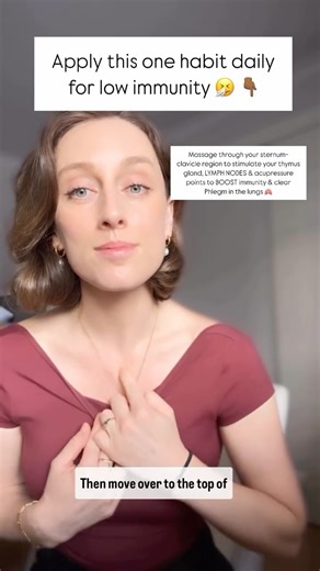The sternum 🦴 👇🏾 This area is commonly IGNORED in many medical settings.. I think due to the shame around breast tissue and practitioners trying to be considered of personal space. The only problem with this is we have the REN channel (conception vessel) that runs through here and we have a huge collection of acupressure and lymph node points running through there. The sternum is an area I palpate and poke on all my clients to ensure there is not stasis forming and also to stimulate deep immu