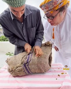 Omani Shuwa, Incredible Delicacy with Slow Cooked Marinated Lamb in Banana Leaves | Mr. Taster