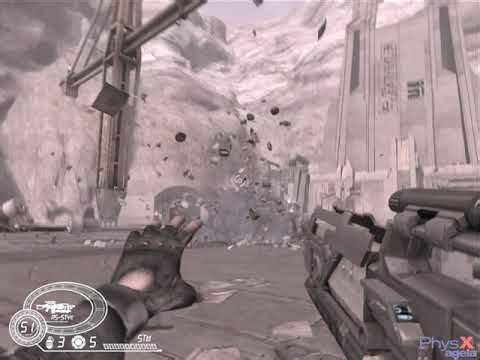 CellFactor: Combat Training (2006) played on Core 2 Extreme X6800 / Radeon X1900XT / PhysX (PPU) PC