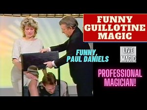 Amazing Funny Guillotine magic