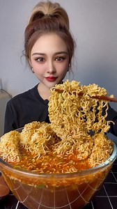 Spicy Instant Ramen | Ruibao ASMR