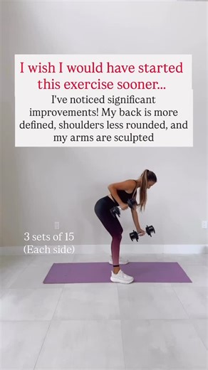 Danielle Felcher : Mom | Fitness | Health on Instagram: "Strong back. Strong core. Strong posture. 🔥 Row right ➡️ Row left ➡️ Reverse fly is a GAME CHANGER for building upper body strength the right way. ✨ Benefits: • Strengthens your back + shoulders • Improves posture (bye rounded shoulders 👋🏻) • Engages your core for stability • Tones arms without bulky movements • Boosts overall upper body definition Remember, workouts build the muscle… Diet + consistency reveal it. 👏🏻 If you’re ready t