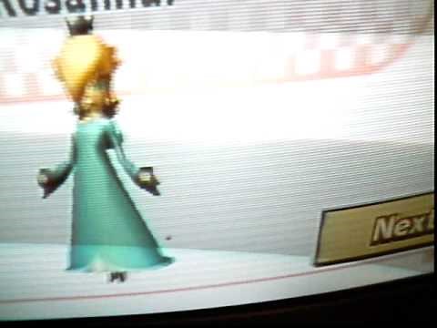 Mario Kart Wii - unlocking Rosalina with out Mario Galaxy data saved