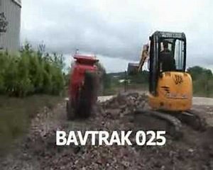 BAVTRAK tracked rubble crushers