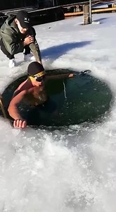 3.1K views · 34 reactions | Freediving under Ice 流 | Bombo Marley | Facebook