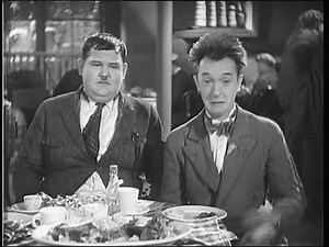 14K views · 144 reactions | "I'll pay my part of the check. These two gentlemen will pay their own" (BELOW ZERO) | Laurel & Hardy Cinema | Facebook