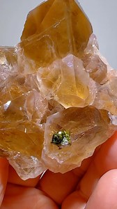 So beautiful natural citrine cluster specimen with epidote,very very very nice! | Rock's Rock Store