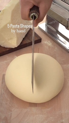 5 Pasta Shapes You Can Make by hand with a Semolina-Water Pasta Dough. You don’t need a Pasta Machine. Video credit: @aripastaclub . . #Pasta #africanfoodnetwork #kefoods #pastapasta #pastrychef #pastahacks | African Food Network