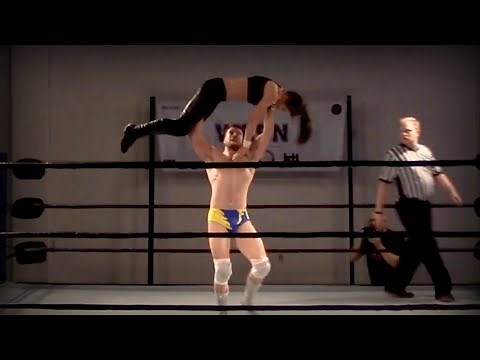 Kayla Jaye vs Michael Allen Richard Clark - Intergender Wrestling