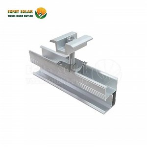 [Hot Item] Photovoltaic Mounting Solar PV Panels System 35mm MID Clamp