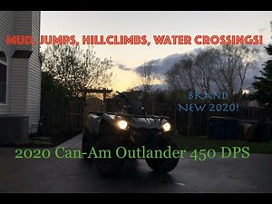 2020 Can-Am Outlander 450 DPS (Water holes, Mud, and more!)