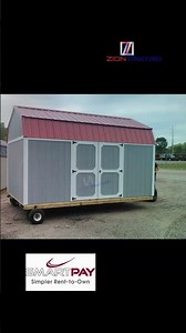 10x16 Lofted Barnstyle shed