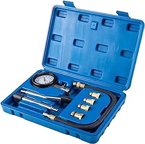 Orion Motor Tech Compression Tester, 8PCS Cylinder Pressure Gauge for Gas Engine