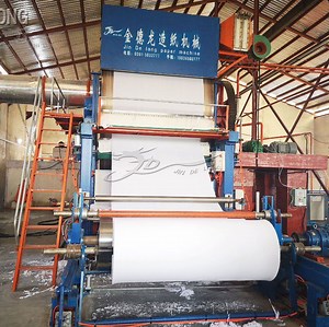 [Hot Item] Tissue Paper Machine Paper Manufacturing Plant Production Line 1880mm Toilet Tissue Paper Making Machine