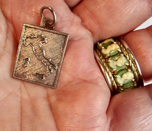 Vtg Italy Country Map Sicily 925 Solid Sterling Silver Charm Pendant Italian/pretty Map of Italy Silver .925 - Etsy