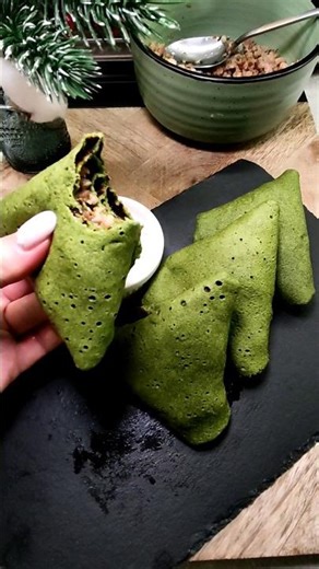 Spinach Crepes Recipe