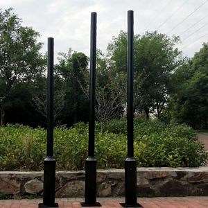 [Hot Item] Durable Solar LED CCTV Camera Pole in Galvanized Steel