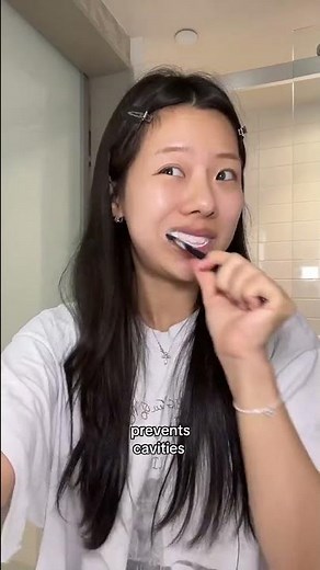 Trying the viral barbie pink toothpaste 💗💕 #euthymol #pinktoothpaste #kbeauty #dentalhygiene