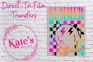 Fertig zum Aufbügeln DTF Transfer | Sommer-Babe - Etsy.de