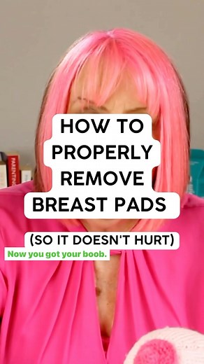 If you get a bit leaky (hello wet t-shirt) nursing pads can be really useful.🌸 But sometimes your nipple gets a bit stuck to them with the milk that’s leaking out. @pinkymckayofficialy shares a really easy method for removing them so you don’t cause yourself any unnecessary pain. Have you tried this method? P.S these Hotmilk Bamboo Washable Nursing Pads are down to just $20 on our website. Link in bio to shop 😚 | Boobie Bikkies
