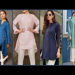 Simple Stylish Designer Kurti Designs Ideas Collection for Girls 2019
