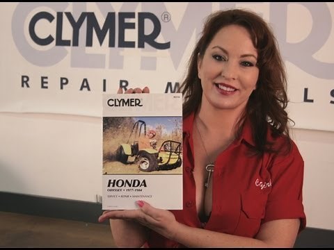Clymer Manuals Honda Odyssey FL250 FL 250 Maintenance Repair Shop Manual Video