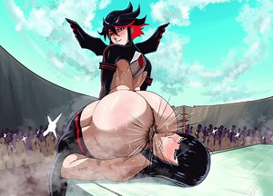 Kill La Kill fart torture