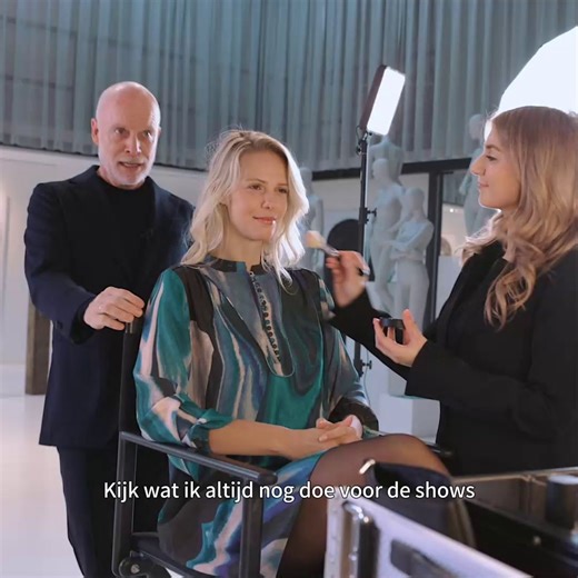 3.4K views · 56 reactions | Haibu x Mart Visser: Fashion Meets Beauty. Een prachtige outfit is niks zonder goed gestyled haar en een mooie make-up look, en andersom. Bekijk de video met Q&A met model Marlouk! | Mart Visser | Facebook