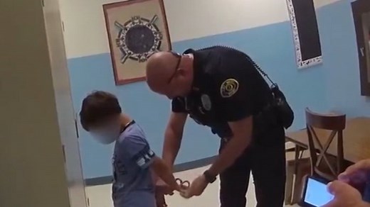 Police Put 8-year-old in Handcuffs, Take to Jail to Scare Him Straight