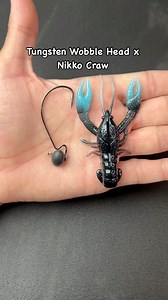 2.4K views · 42 reactions | Nikko Craw (Blue Moon) x Tungsten Wobble Head now available at ABitFishy Bait & Tackle. Link In Bio or FB Shop. | ABitFishy | Facebook